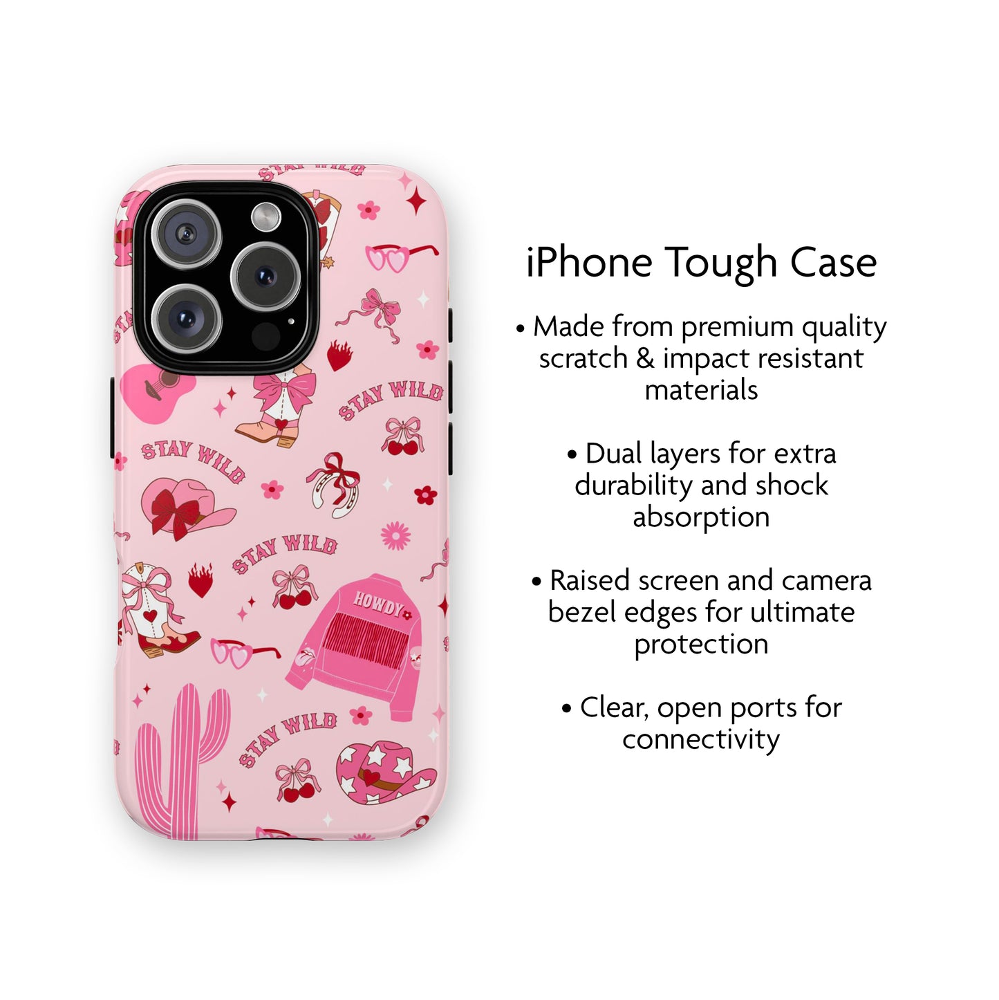 Stay Wild iPhone Case