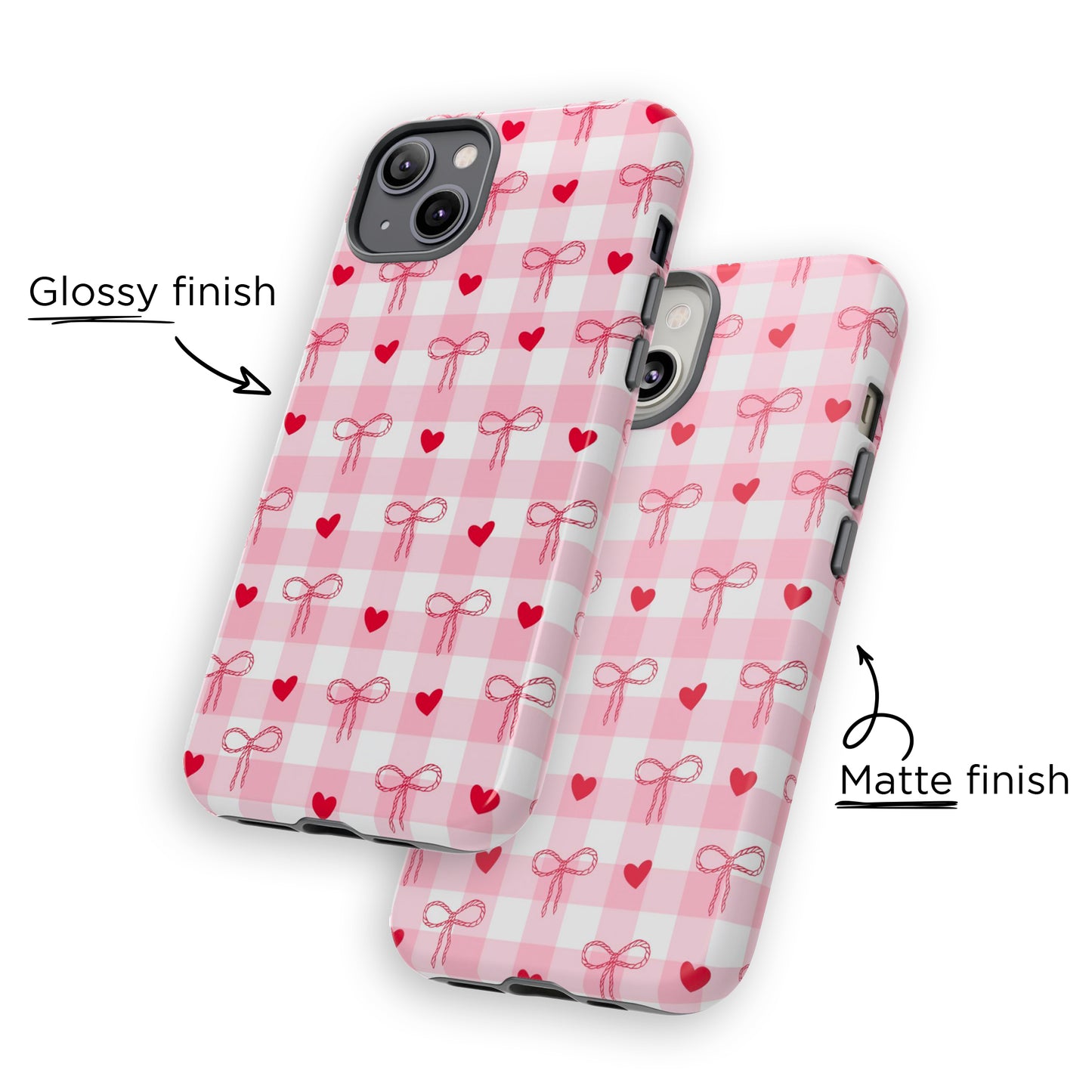 Gingham Girly iPhone Case