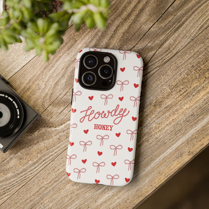 Howdy Honey iPhone Case
