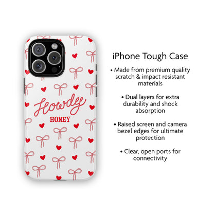Howdy Honey iPhone Case