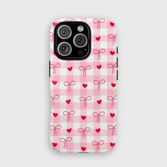 Gingham Girly iPhone Case