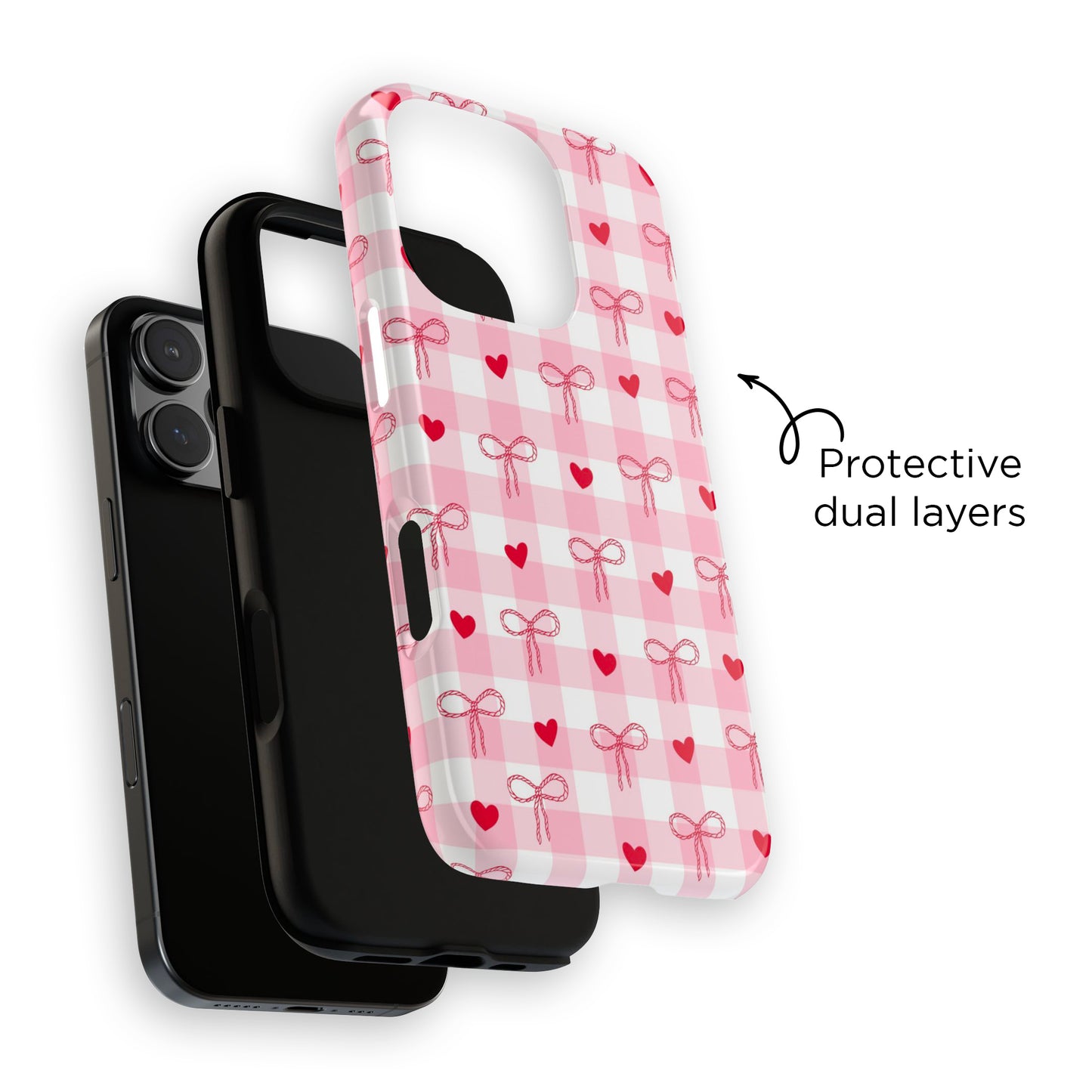 Gingham Girly iPhone Case